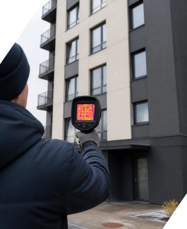 Тепловизионное обследование зданий в Воронеже от 5371 р. | ЭкспертизаРоссия